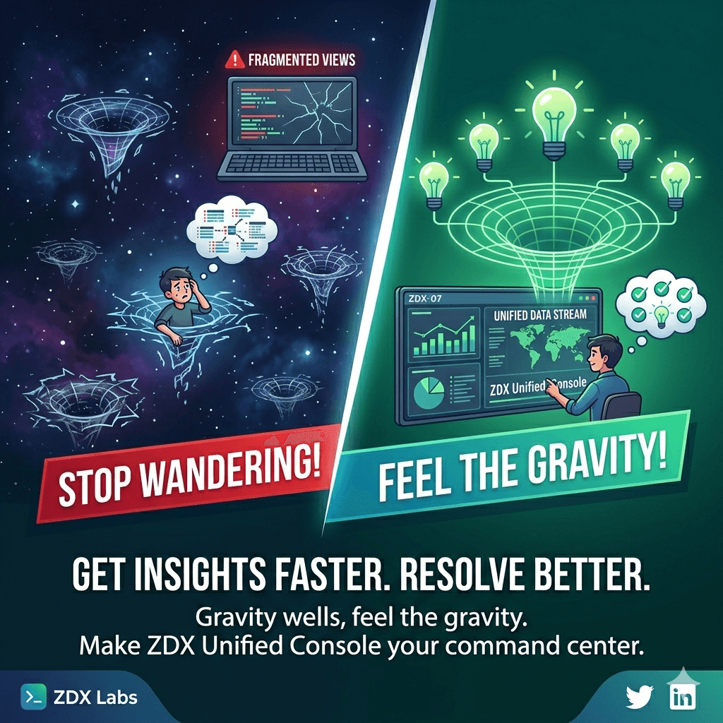 ZDX-07: ZDX Unified Console: Gravity wells, and Intent-Based Routing