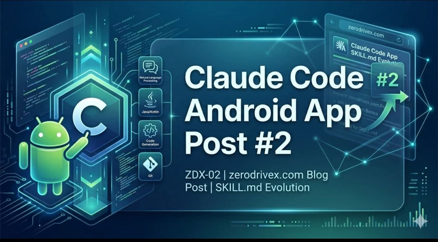 ZDX-02: Claude - Code - Skills - Android Development Post #2